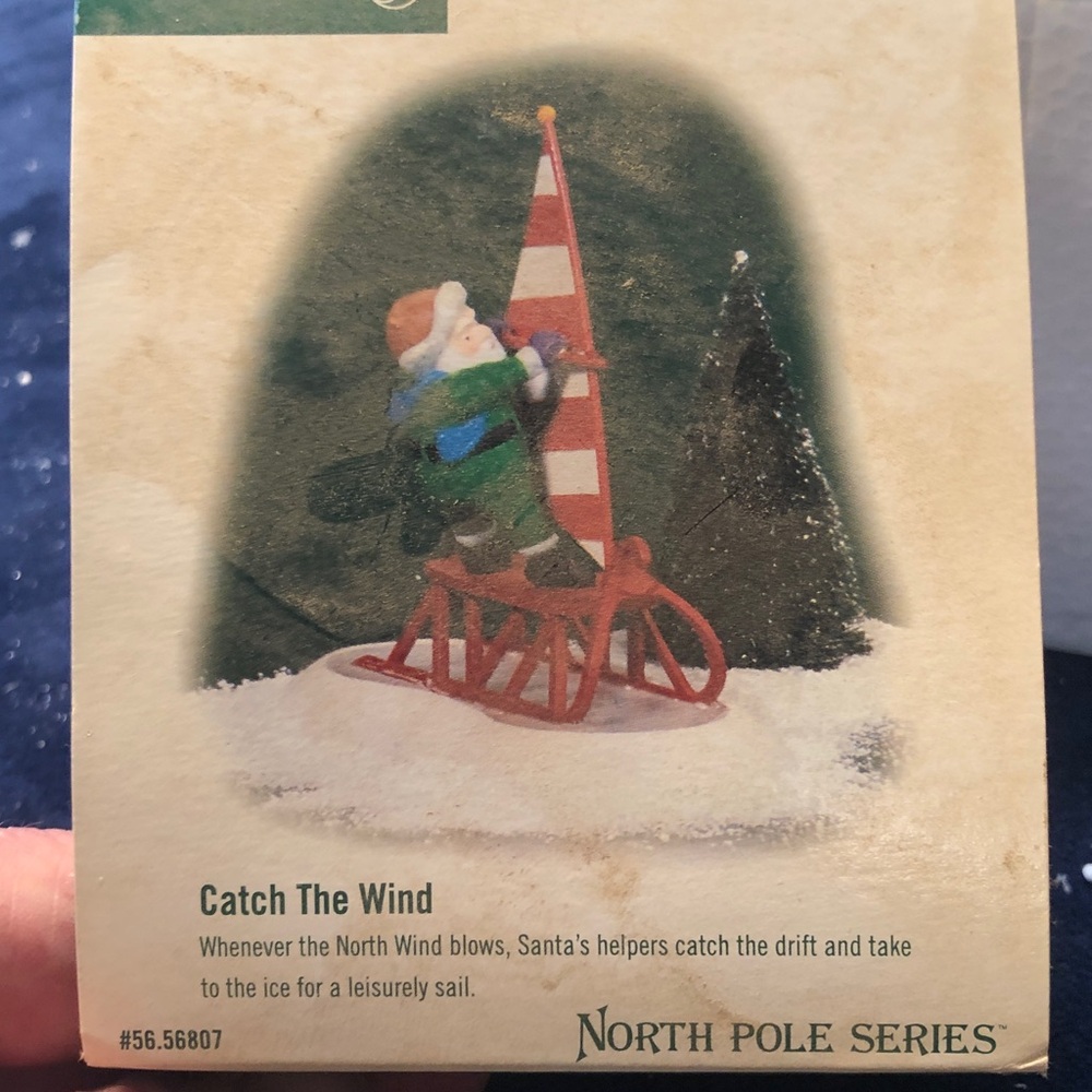 56.56807 Catch the Wind/North Pole Series/Heritage Village/Wind surfing Santa